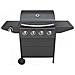 Tallahassee Barbecue A Gas 4 Fuochi, Più Fornello Laterale - Foto miniatura 1