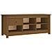 Scarpiera Miele 110x38x45,5 Cm In Legno Massello Di Pino - Foto miniatura 2