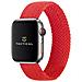 Cinturino S 783 Originale Braided String Per Apple Watch 1-2-3-4-5-6-7-se 42 44 45mm Red - Foto miniatura 5