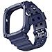 Custodia Protettiva E Bracciale Per Apple Watch Ultra 49mm Darkblue - Foto miniatura 1