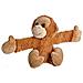 Huggers Orangutan Peluche, Bracciale Slap, Animale Di Peluche, Giocattoli Per Bambini, 8, Marrone Chiaro - Foto miniatura 1