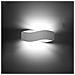 Lampada Da Parete Tila 40 Bianco Sl. 1018 - Moderno Lampade Da Parete Bianco 15x40x12 Cm - Foto miniatura 3