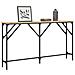 Tavolino Consolle Rovere Sonoma 140x23x75 Cm Legno Multistrato - Foto miniatura 3