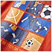 Maglietta Bambino Maniche Lunghe Stampa Partita Calcio Arancione 128 - Foto miniatura 4