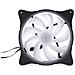 Rise Aurora Case per computer Ventilatore 14 cm Nero 1 pz - Foto miniatura 2