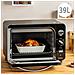 Forno Elettrico Grill Potenza 2200 Watt Capacità 39 Litri Colore Nero - Foto miniatura 5