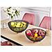 Set Di 2 Vassoi Decorativi Alluminio Nero Krukut - Foto miniatura 1