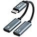 Mc-usbc-cfcf Cavo Usb 0,13 M 2.0 Argento - Foto miniatura 1