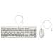 225 Wired Mouse and Keyboard Combo White - Foto miniatura 1