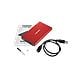 Rhino GO Box esterno HDD /SSD Rosso 2.5" - Foto miniatura 6