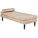Chaise Longue Ussel Velluto Beige - Foto miniatura 2