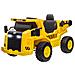 Camion Giocattolo Licenza Caterpillar con Telecomando, Fari, Secchio e Pala, 110x70.5x61.5 cm, Giallo - Foto miniatura 1