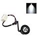Faretto Led 1 W A Incasso Mini Punto Luce Bianca 6500 K Bordo Nero - Foto miniatura 1