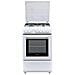 Cucina Elettrica DL554EW i 4 Fuochi a Gas Forno Elettrico Multifunzione Termoventilato Classe A Dimensioni 50 x 50 cm Colore Bianco - Foto miniatura 1