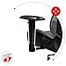 Force 6.2 Sedia da gaming per PC Seduta a dondolo (culla) Nero, Rosso - Foto miniatura 13