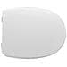 Copriwater Compatibile Per Wc Gravena Vaso Croma Bianco Forma 4 - Foto miniatura 1