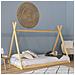 Teepee Letto Per Bambini In Legno 190x90cm Valentin - Foto miniatura 3