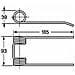 Dente Pick-up Adattabile New Holland E 37762-1 Filo 5 - Foto miniatura 1