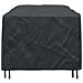 Copertura per mobili da esterno Nero 220 x 110 x 70 cm 210D - Foto miniatura 5