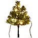 Lusso Casadino -  Sentiero Alberi Di Natale 6 Pz Con Led Bianco Caldo 45 Cm Pvc - Foto miniatura 5