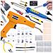 Lutatrice Per Plastica Blue Kong 120w Rbk120w - Regolazione Temperatura 200-600°c | Set Completo Con Zszywacz E 200 Zszywek - Foto miniatura 1