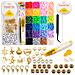 Kit creativo per braccialetti con perline per bambini, grande, 6000 pezzi - Foto miniatura 4