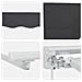Cornice per Tenda Manuale con LED Antracite 4 x 2 m - Foto miniatura 7