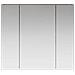 Mobiletto per specchio da bagno Rovere fumé 80 x 14.5 x 70 cm - Foto miniatura 5