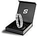 Bracciale Da Uomo Premium ""intense"" In Acciaio Chirurgico 316l, Argento, 20 Cm - Foto miniatura 5
