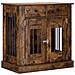 Mobile da cassa per cani Rovere Fumo 80 x 47,5 x 80 cm - Foto miniatura 1