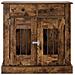 Mobile da cassa per cani Rovere Fumo 80 x 47,5 x 80 cm - Foto miniatura 4