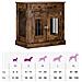 Mobile da cassa per cani Rovere Fumo 80 x 47,5 x 80 cm - Foto miniatura 9