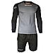 Kit Manchester Portiere - Completo Di Manica Lunga E Pantaloncino Grigio / nero Taglia 2xl - Foto miniatura 1