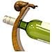 Porta Bottiglie In Legno Suar Wood Indonesiano Intagliato A Mano Lumaca. Ideali Per Esporre E Conservare Bottiglie Di Ottimo Vino, Liquore O, Se Volete, Anche Bottiglie Di Olio D'oliva. - Foto miniatura 2