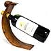 Porta Bottiglie In Legno Suar Wood Indonesiano Intagliato A Mano Lumaca. Ideali Per Esporre E Conservare Bottiglie Di Ottimo Vino, Liquore O, Se Volete, Anche Bottiglie Di Olio D'oliva. - Foto miniatura 4