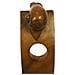 Porta Bottiglie In Legno Suar Wood Indonesiano Intagliato A Mano Lumaca. Ideali Per Esporre E Conservare Bottiglie Di Ottimo Vino, Liquore O, Se Volete, Anche Bottiglie Di Olio D'oliva. - Foto miniatura 5