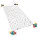 Tappeto Bianco 80 X 150 Cm Shaggy Kartal - Foto miniatura 12