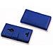 Custodia Compatibile Con Nokia Lumia 925 In Blu Di Perisa - Coperchio Protettivo In Similpelle Liscia E Tasca Per Carte Di Credito - Foto miniatura 3