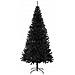 Albero di Natale Artificiale Sottile con Base Nero 180 cm PVC - Foto miniatura 6