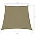 Parasole a Vela in Tela Oxford a Trapezio 2/4x3 m Beige - Foto miniatura 6