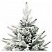 Albero di Natale Artificiale con Neve Verde 180 cm PVC e PE - Foto miniatura 6