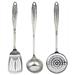 Impostare Utensili Da Cucina 3pc Origine In Acciaio Inox - Foto miniatura 1