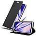 Custodia Compatibile Con Huawei Mate 20 Lite In Classy Nero - Coperchio Protettiva Con Chiusura Magnetica, Funzione Stand E Tasca Per Le Carte - Foto miniatura 1