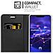 Custodia Compatibile Con Huawei Mate 20 Lite In Classy Nero - Coperchio Protettiva Con Chiusura Magnetica, Funzione Stand E Tasca Per Le Carte - Foto miniatura 5