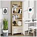 Credenza Marrone Miele 60x35x180 Cm In Legno Massello Di Pino - Foto miniatura 6