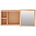 Armadietto A Specchio 80x17x34 Cm In Legno Massello Di Noce - Foto miniatura 7