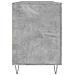 Scrivania Grigio Cemento 140x50x75 Cm In Legno Multistrato - Foto miniatura 4