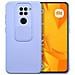 Custodia Tpu Silicone Cover Case Per Xiaomi Redmi Note 9 Lilla - Foto miniatura 1