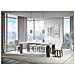 Tavolo Allungabile 90x130/390 Cm Roxell Mix Piano Bianco Frassino - Gambe Noce - Bianco Frassino /noce - Foto miniatura 3