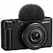 Fotocamera Digitale ZV-1F con Schermo Touch Risoluzione Video 3840 x 2160 Pixel Sensore Exmor RS CMOS Porte HDMI /USB Memoria SDXC /SDHC Colore Nero - Foto miniatura 1